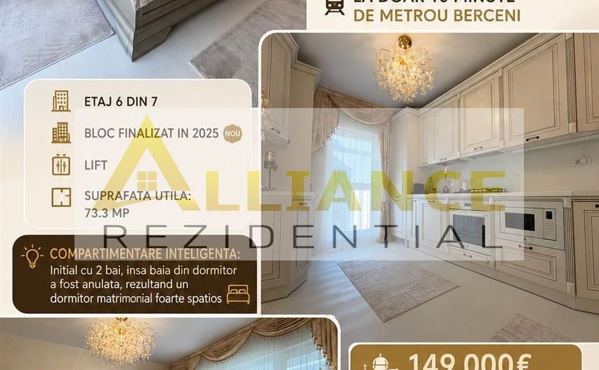 Apartament 3 camere de vanzare | Biruintei | 10 minute Metrou Berceni - Poză 1