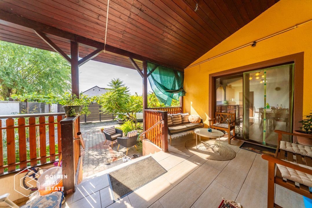 Casa 4 camere si mansarda, teren 1014 mp, comuna Vladimirescu - Poză 17