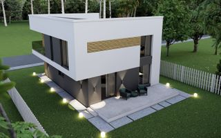 Vila 5 camere, str Sperantei, teren 410 mp - Comuna Berceni - Poză 1