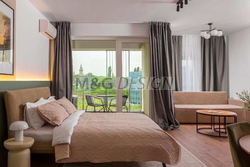 Apartament 1 camera Circumvalatiunii bloc nou cu loc de parcare inclus - Poză 4