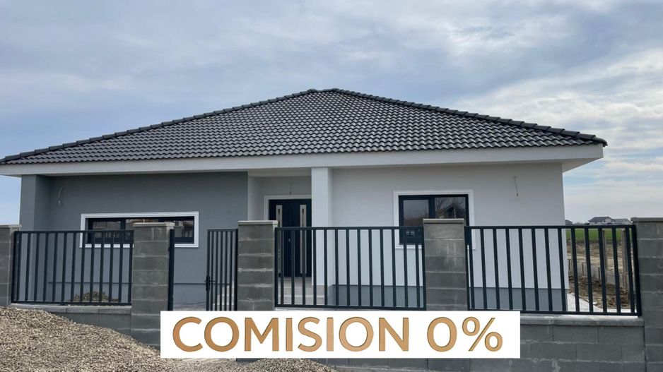 COMISION 0% Casa Individuala moderna finalizare 2026 teren 500mp Sacalaz - Poză 1