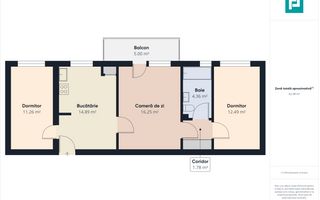 Apartament central cu 3 camere - Poză 9