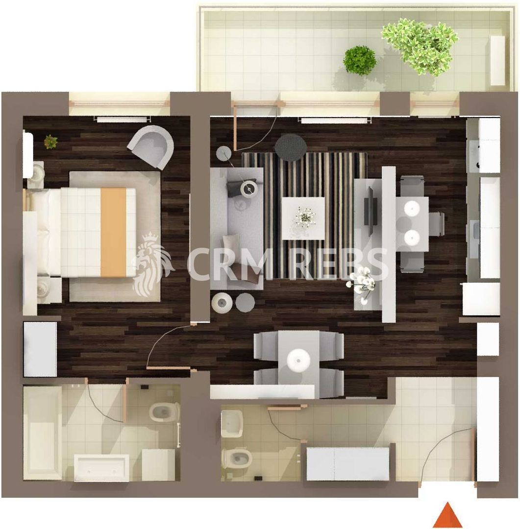 Apartament de 70 mp super de lux promotie exceptionala nu fi fraier suna acum! - Schiță 6