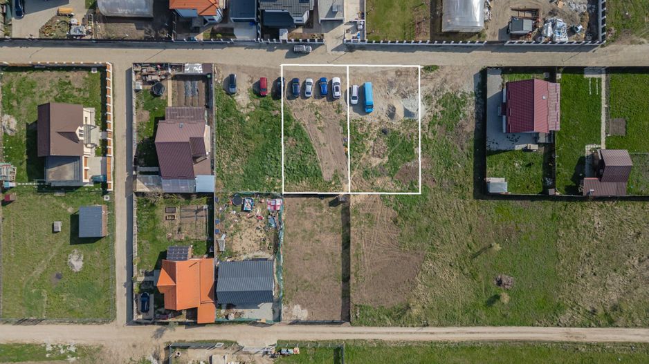 Teren 479 mp pentru construcții locuințe, Bod, utilități la stradă - Poză 3