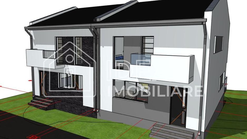 Duplex cu 4 camere si pivnita, in Cartierul Arhitectilor - Schiță 9