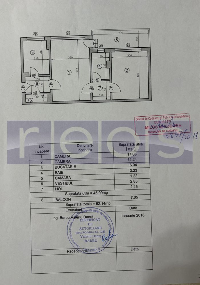 VANZARE | 2 CAMERE | BUCURESTII NOI | METROU BAZILESCU - Poză 8
