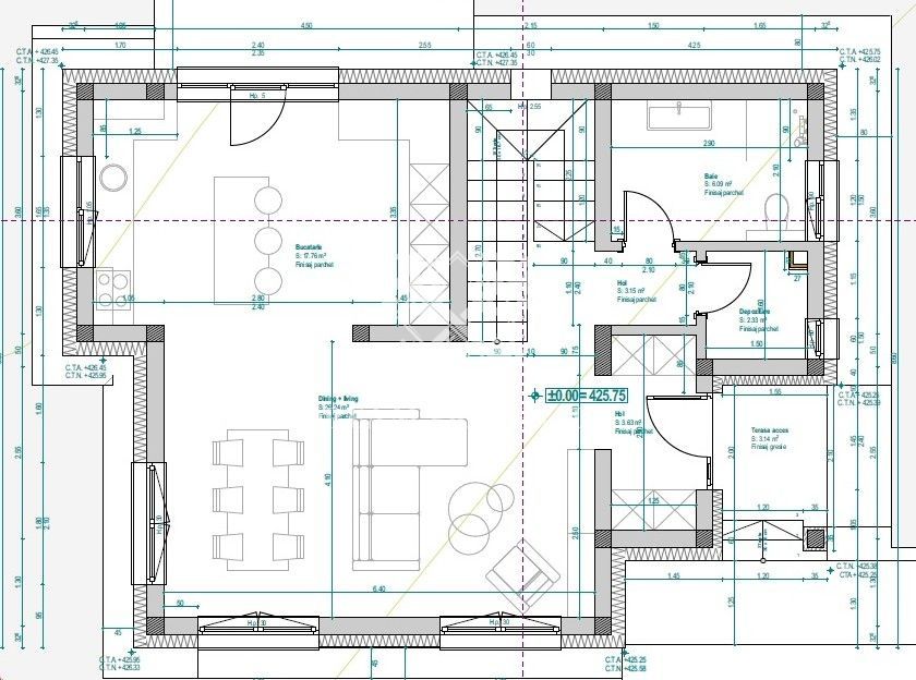Casa individuala, 119mp, 4 camere, 3 bai, 2 parcari, nZEB, zona Dezmir - Poză 14