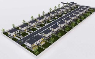 Casă nouă P+1E, 117 mp utili, 442 mp teren, NZEB, pompă de căldură + fotovoltaice 6 kWp, STR. IOAN VESCAN - Poză 1