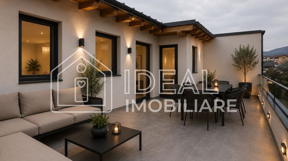 Duplex Modern cu 4 camere si gradina, în Gușterita - Poză 2