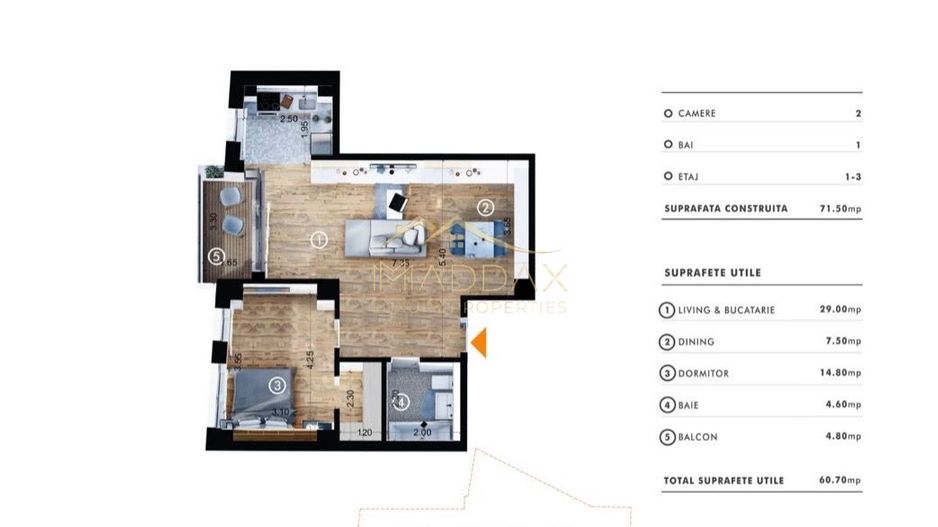 Apartament LUX **2 camere**Bloc boutique**NOU//Sector 2_Baicului - Poză 21