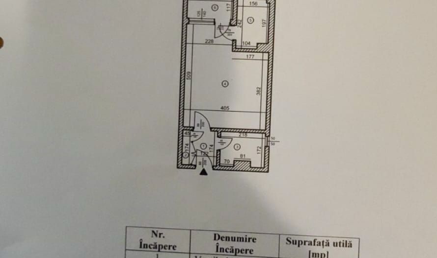 Garsoniera Delfinului 30 mp - Schiță 17