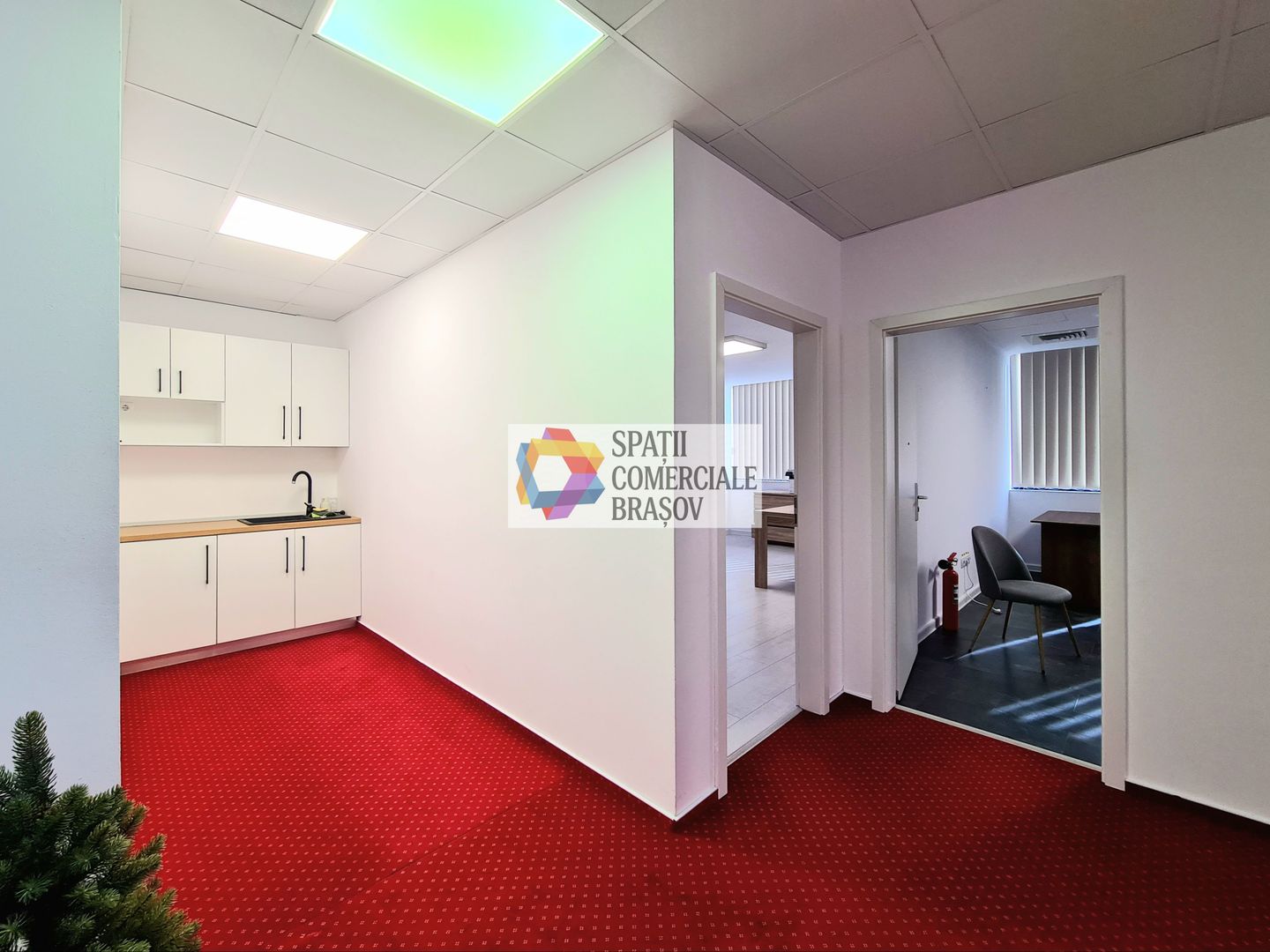 Spatiu birouri de închiriat Brasov - 113 mp # spatii-comerciale-brasov.ro - Poză 4