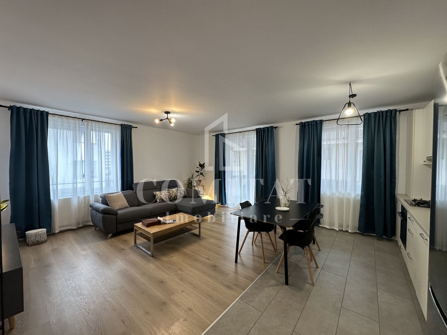 Apartament cu 3 camere | 77 mp | Eugen Ionesco - Poză 1
