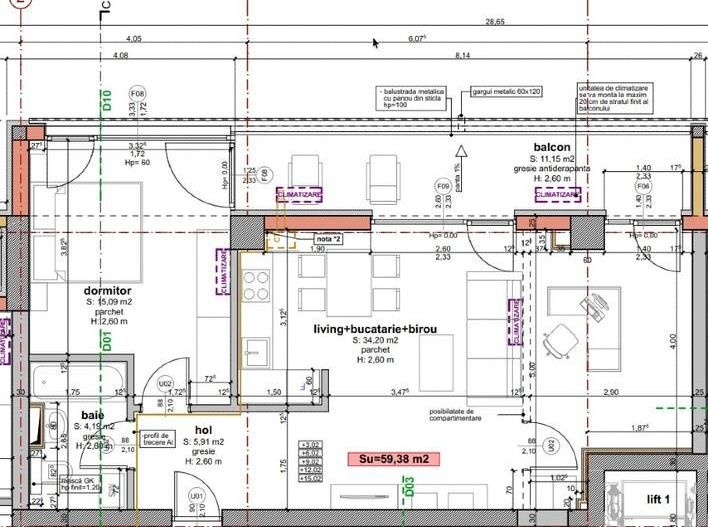 Apartament cu 3 camere si loc de parcare. Bloc nou/ Aradului - Poză 15
