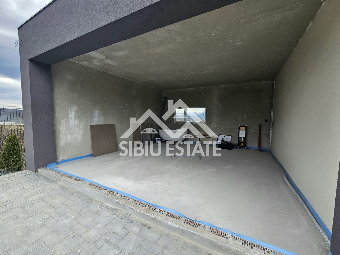 Casa moderna terase panoramice, garaj, curte mare - Poză 15