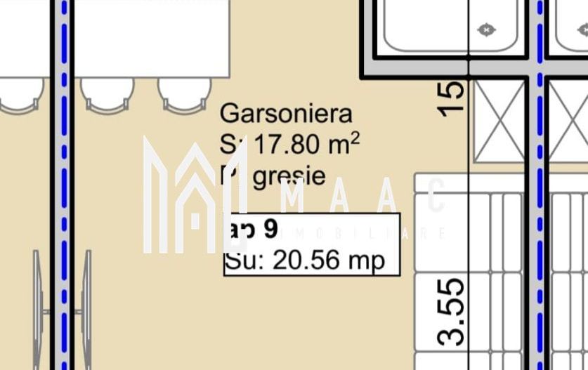 Apartament 2 camere | 42 MPU | Parter | Lift | Lazaret - Poză 14