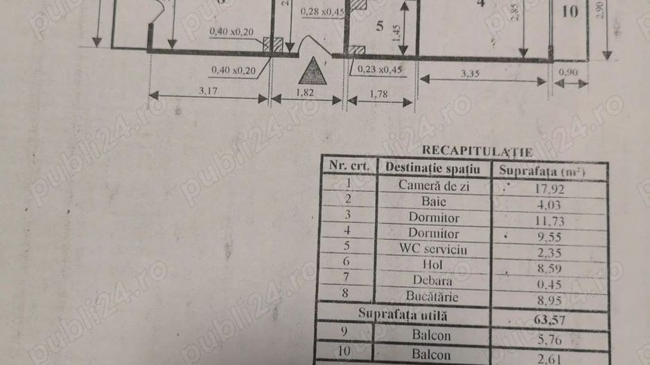 Apartament 3 camere Decomandat Basarabia-Bucovina - Poză 8