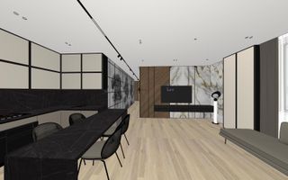 Penthouse nemobilat cu terasa de 18 mp in Campeador Sweet Green - Poză 4