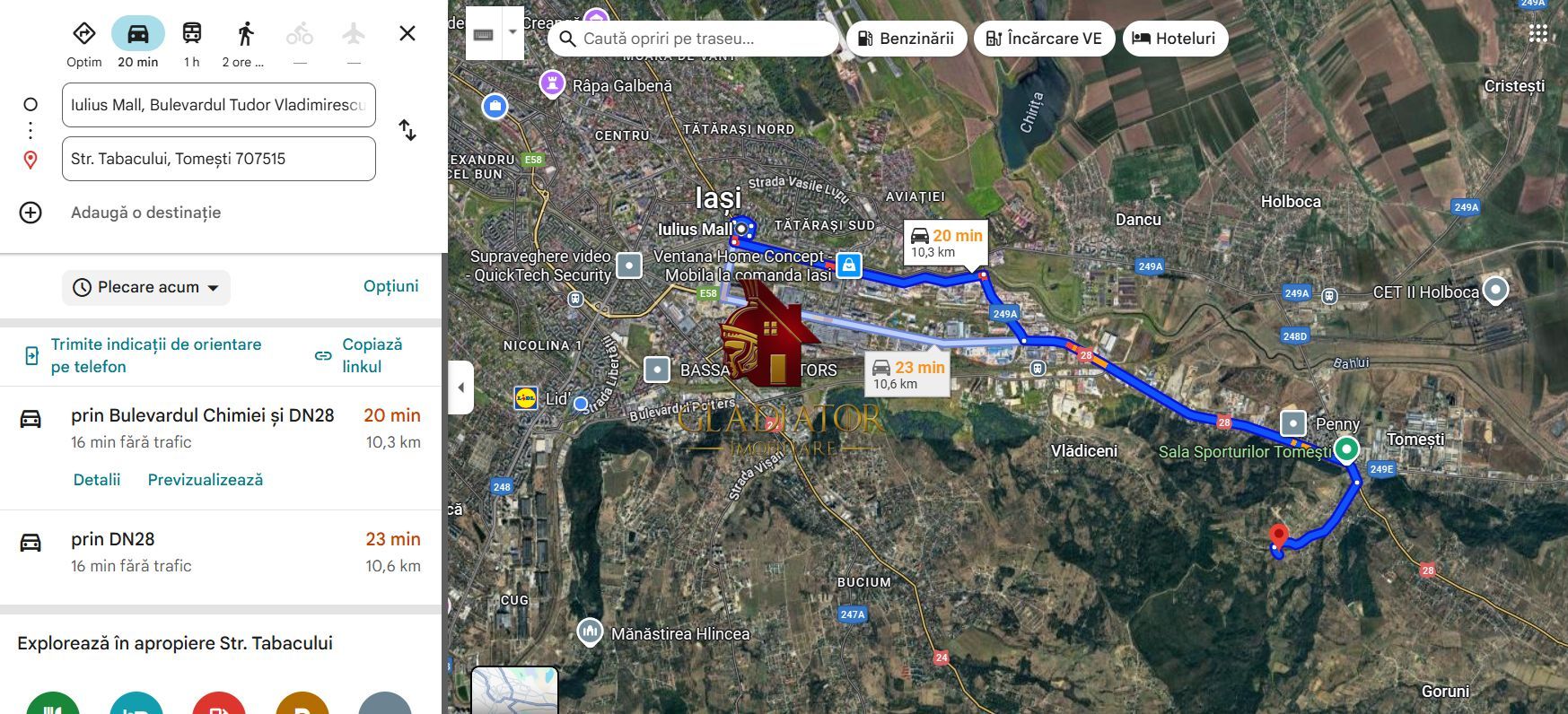 Teren parcelabil in Tomesti, intravilan, pozitionare foarte buna - Poză 5