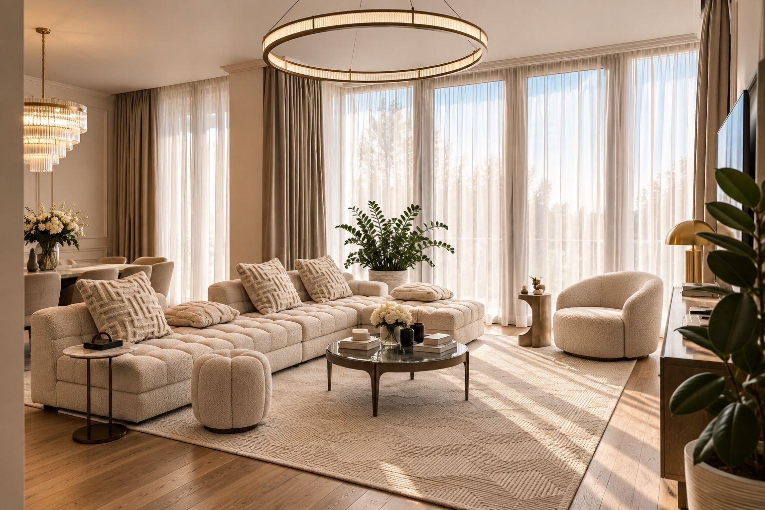 Apartament 4 camere cu terasă și vedere spre Lacul Floreasca | Rahmaninov - Poză 1