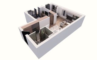 Apartament nou, modern cu 2 camere - Ultracentral -  Cuza Voda - Poză 4