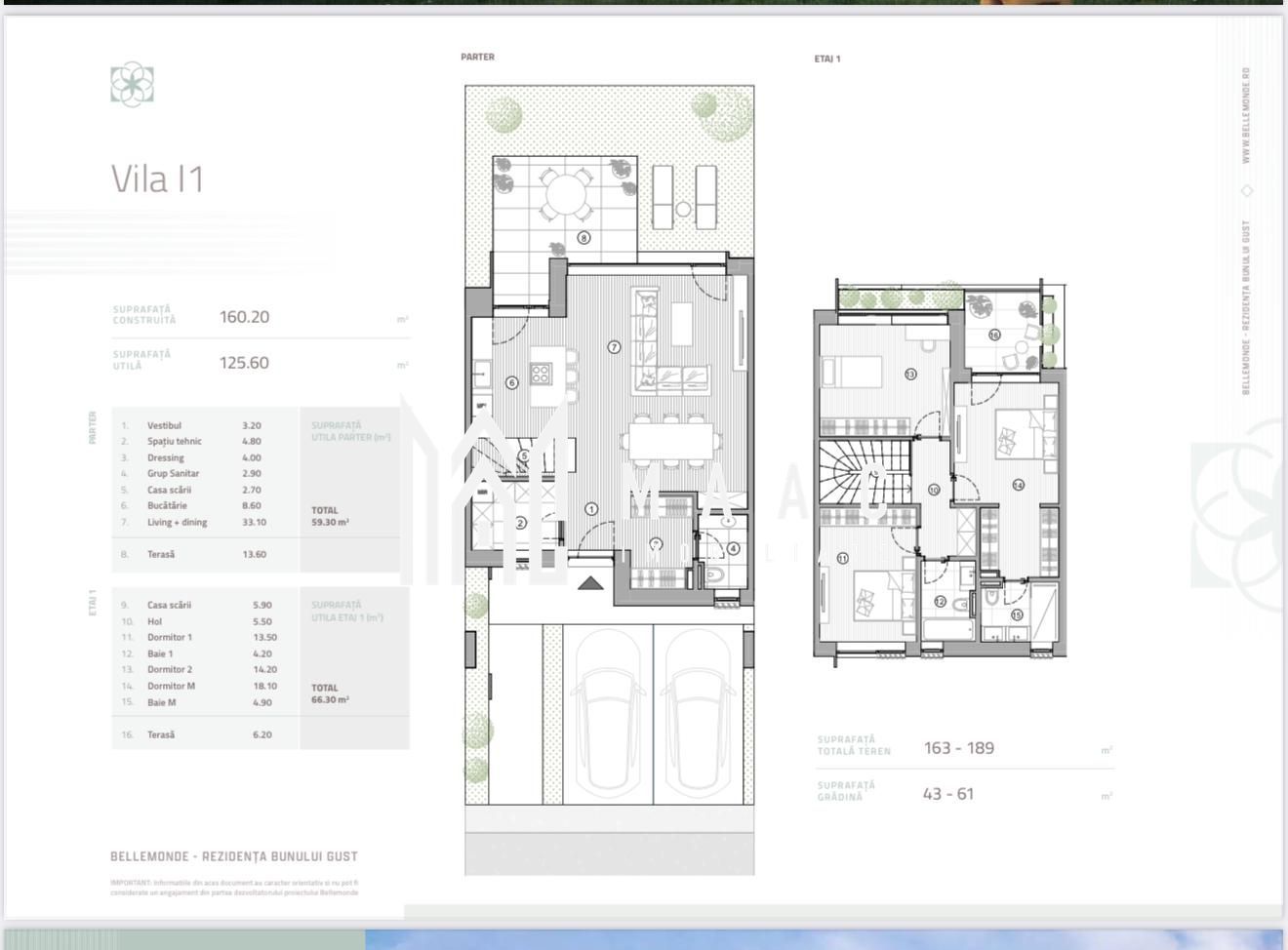 Vila individuală cu vedere la piscină – Bellemonde Pipera - Poză 6