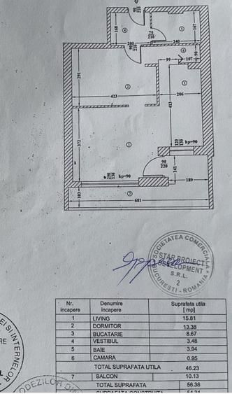 APARTAMENT 2 CAMERE / MOBILAT ȘI UTILAT / BUCURESTII NOI - Poză 11
