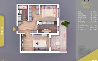 Apartament 2 camere Pallady, Parcare inclusa, Metrou N Teclu 10 min - Poză 6