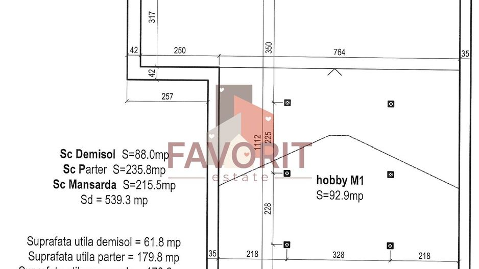 COMISION 0%. Casa individuala in centrul Dumbravitei. Oportunitate imobiliara - Schiță 33