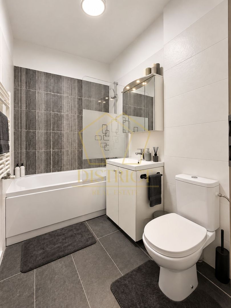 OCAZIE! Apartament cu 3 camere, 2 bai si dressing la intrare in Giroc langa ESO. - Poză 7