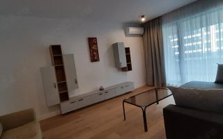 Apartament de închiriat 2 camere Nusco City Pipera | Vedere către grădina - Poză 3