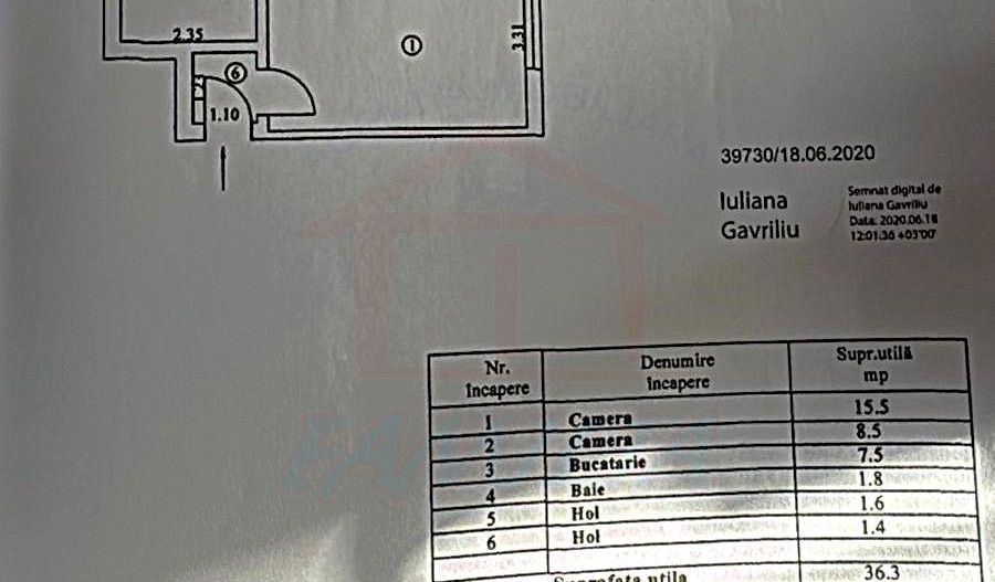 44.900 euro NEGOCIABIL, apartament, 2 camere, etaj  Micro 40 - Poză 1