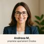Andreea M., proprietar apartament Oradea