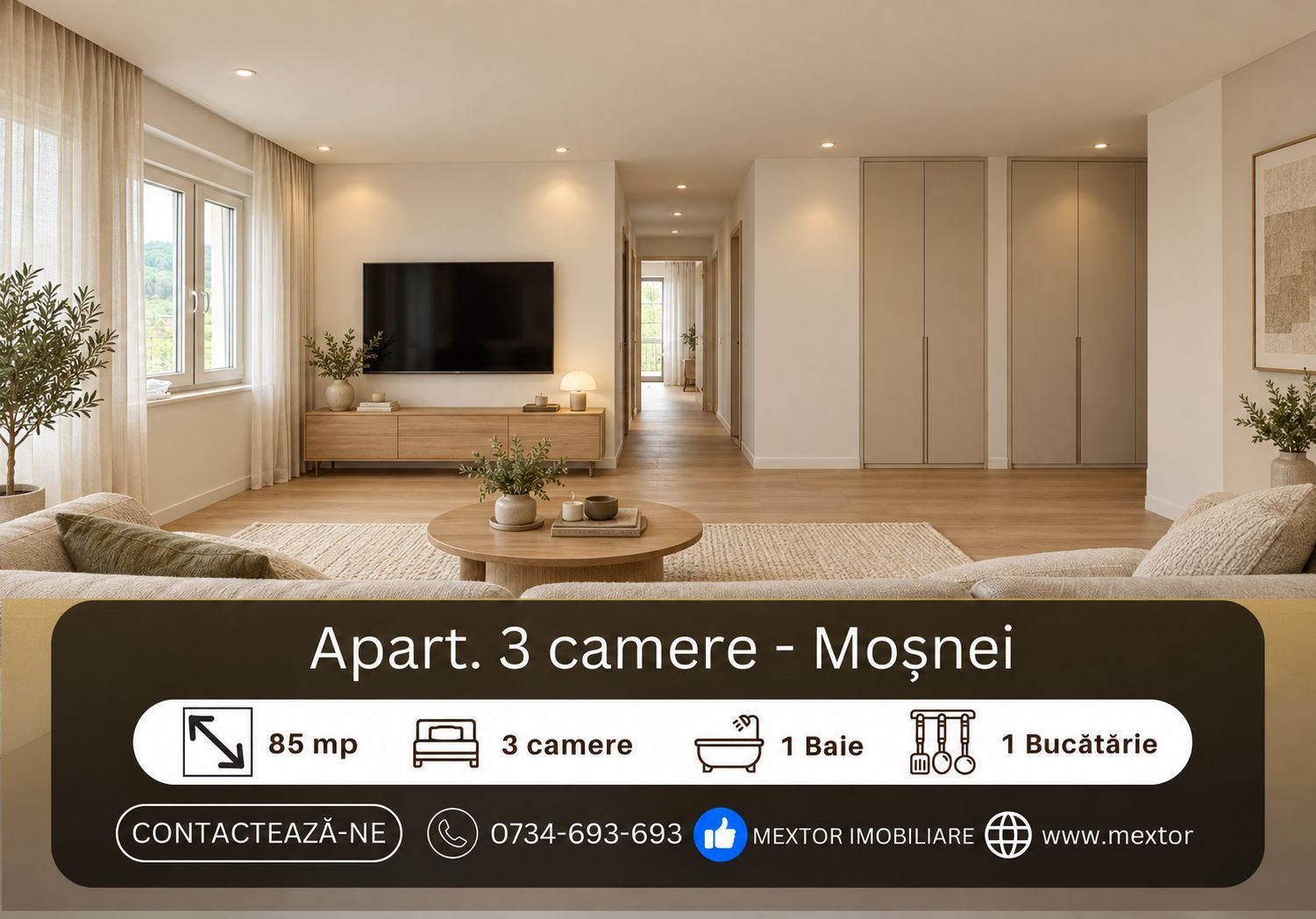 Apartament nou, Moșnei - Poză 1