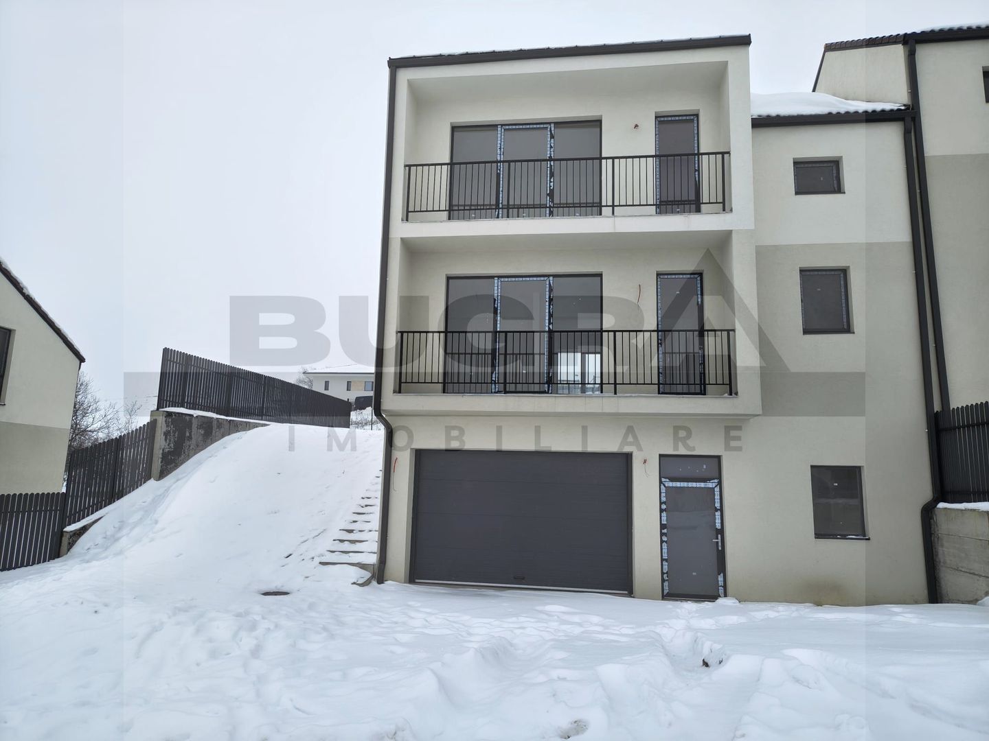 Duplex semifinisat, 130 mp utili, garaj, Chinteni - Poză 1