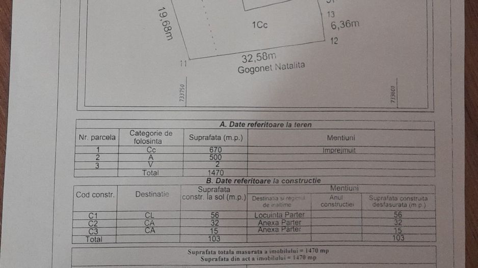 Casă cu teren de 1.470 mp de vânzare – Fântânele, Scânteiești - Poză 24