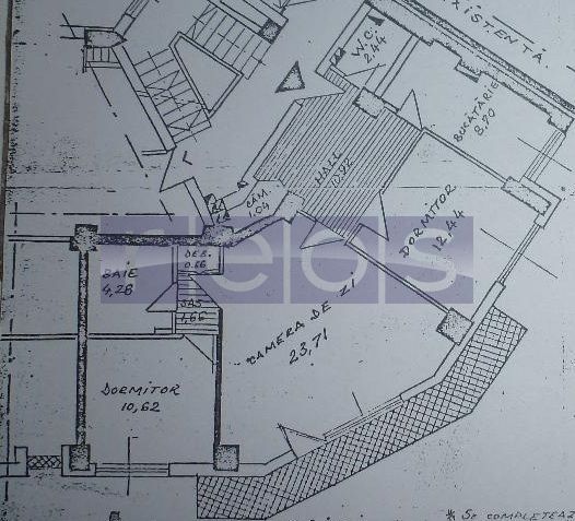DE VÂNZARE APARTAMENT 3 CAMERE – CALEA VICTORIEI – BLOC REABILITAT - Schiță 8
