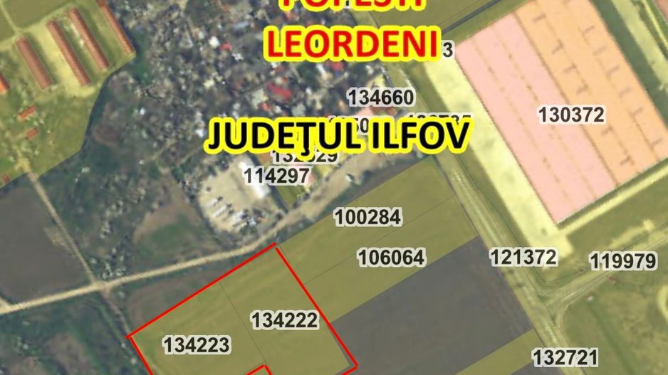 Teren intravilan 20,000mp Popesti-Leordeni intre centura Buc si A0 - Poză 2