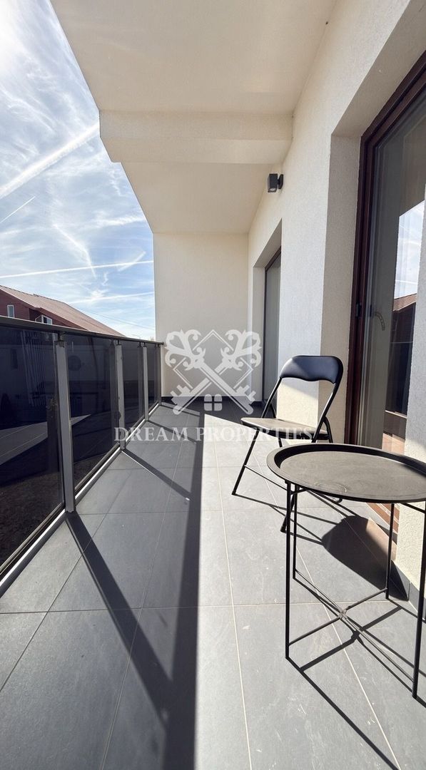 Apartament cu o camera de închiriat, balcon, parcare,  Jucu-Herghelie - Poză 6