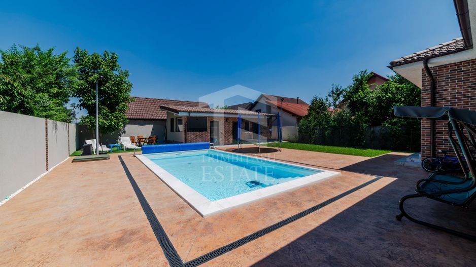 Casa pe parter premium cu piscina in Chisoda independenta energetic - Poză 3