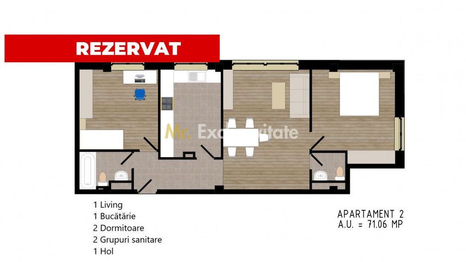 Zorilor Residence, Apartamente Noi 2-3-4 camere - Str. Zorilor - Carei - Poză 9