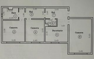 Apartament 3 Camere zona Girocului - Schiță 10