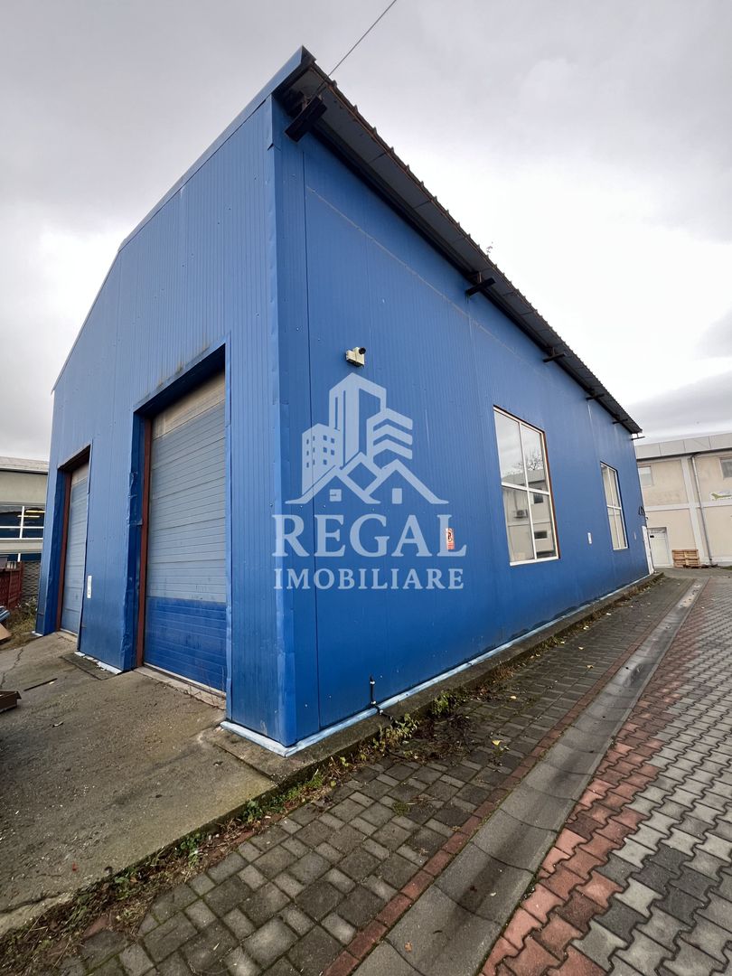 Hala de închiriat – str. Depozitelor | 200 mp hală + 2.200 mp teren - Poză 2