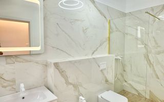 Apartament 3 camere, 90 mp, terase 30 mp, finisat, Floresti str Sesul de Sus - Poză 14