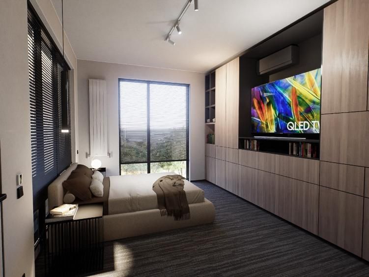 Duplex Elegant Aviatiei 3+ camere, curte 100 mp - Poză 13
