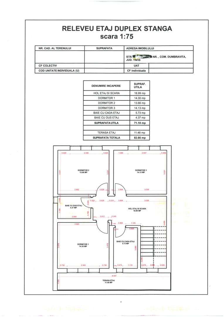 Duplex despărțit prin spațiu tehnic - Poză 19