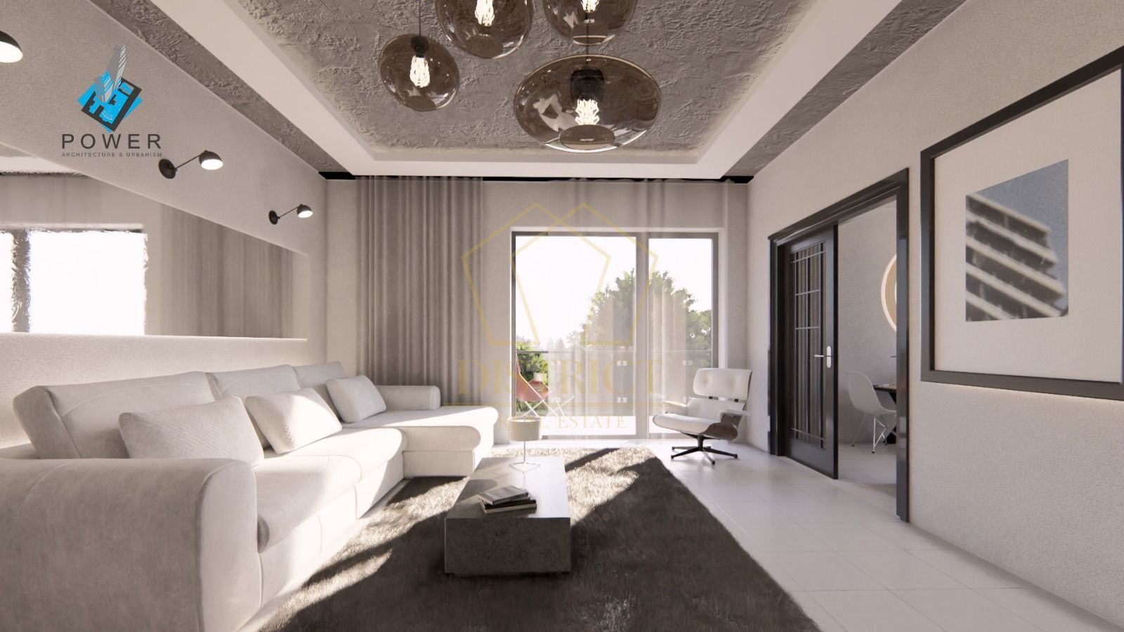 Apartament cu 3 camere, terasa și curte de 16mp | Eso - Poză 4