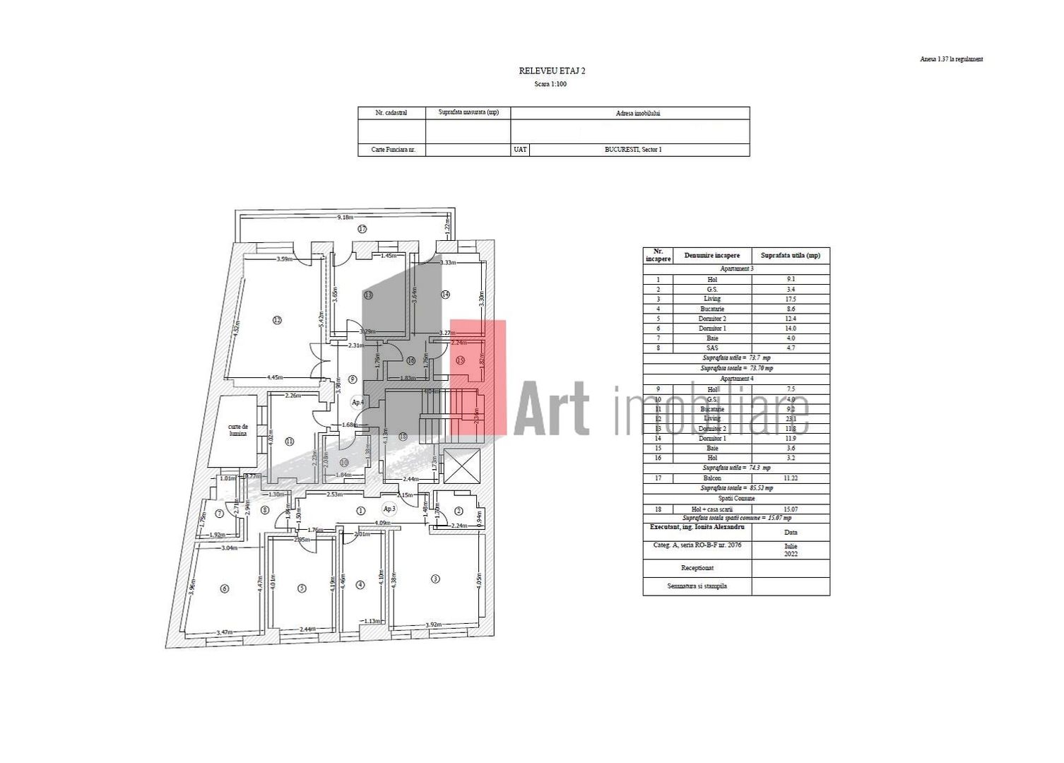 Cladire de inchiriat|Apartamente/birouri - Zona Gara de Nord/Polizu - Poză 15
