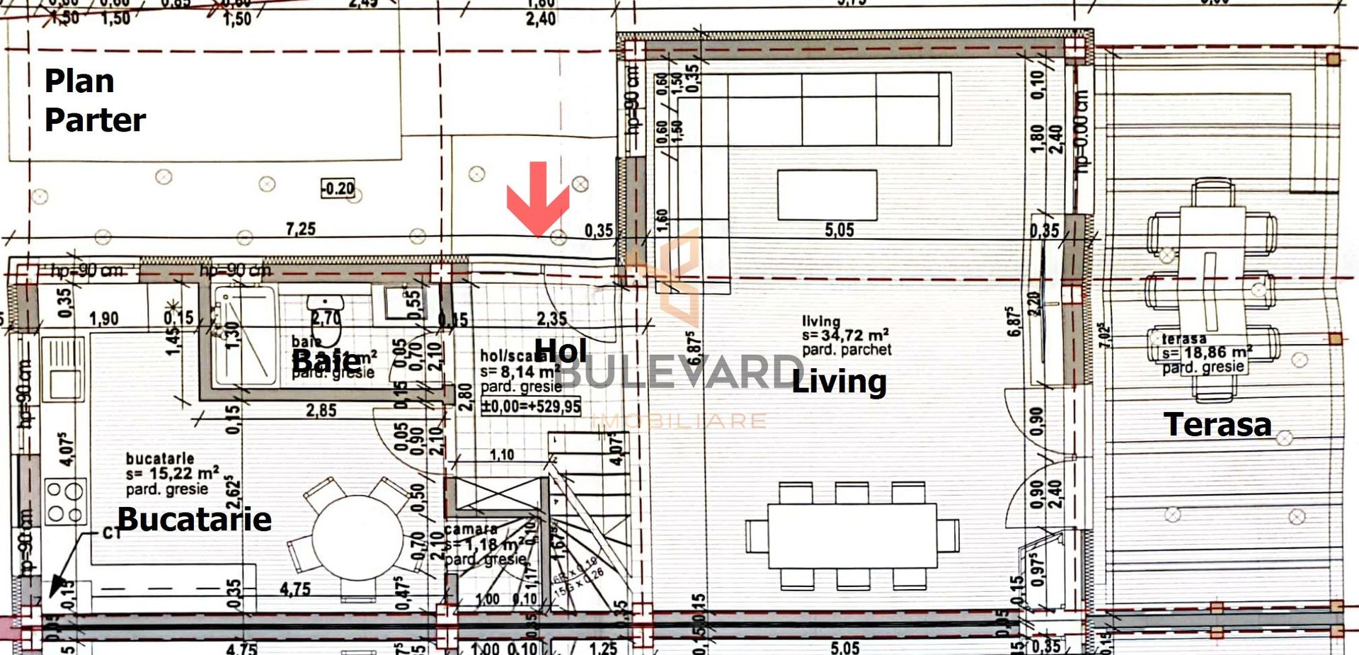 Comision 0. Casa tip duplex in Tureni! La 20 km de Cluj-Napoca - Poză 8