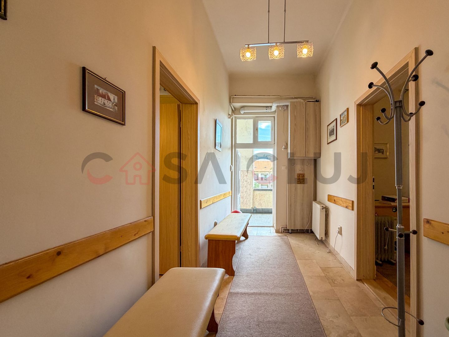 2 camere, zona centrala, finisat modern-locuinta sau birou - Poză 4